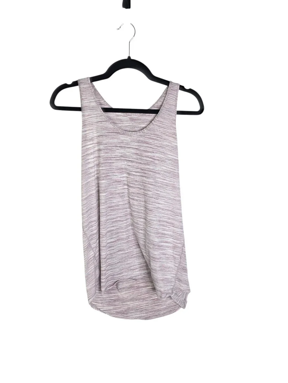 Lululemon Essential Tank Pleated Seriously Light Luon Space Dye Camo Misty Mauve